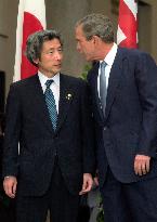 Koizumi, Bush chat in photo session